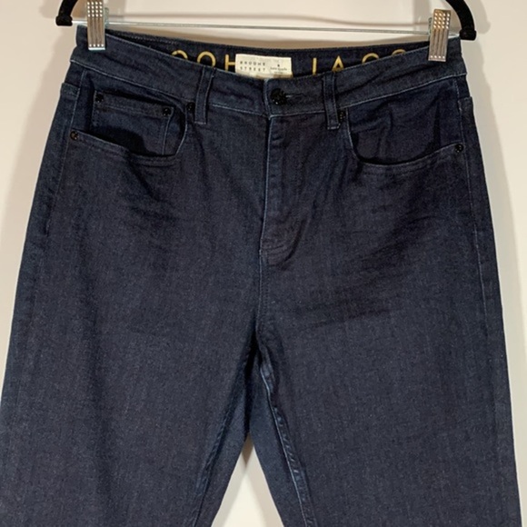 Kate Spade Broome Street Dark Blue Straight Jeans - Picture 3 of 9
